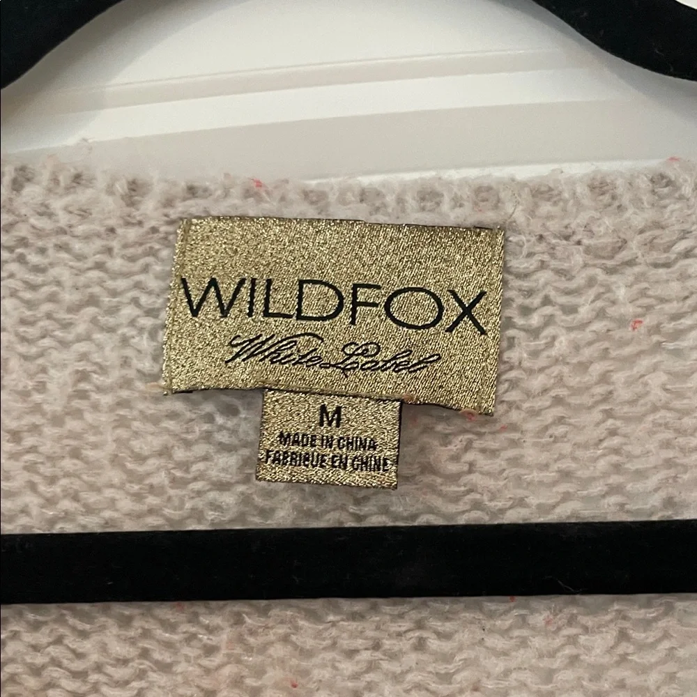Wildfox Distressed Red Heart Sweater - Picture 3 of 4